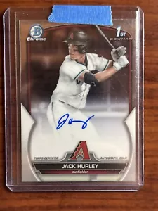 Bowman Draft 2023 - Autógrafos Chrome Prospect #CDA-JH Jack Hurley (AU, RC) - Imagen 1 de 2