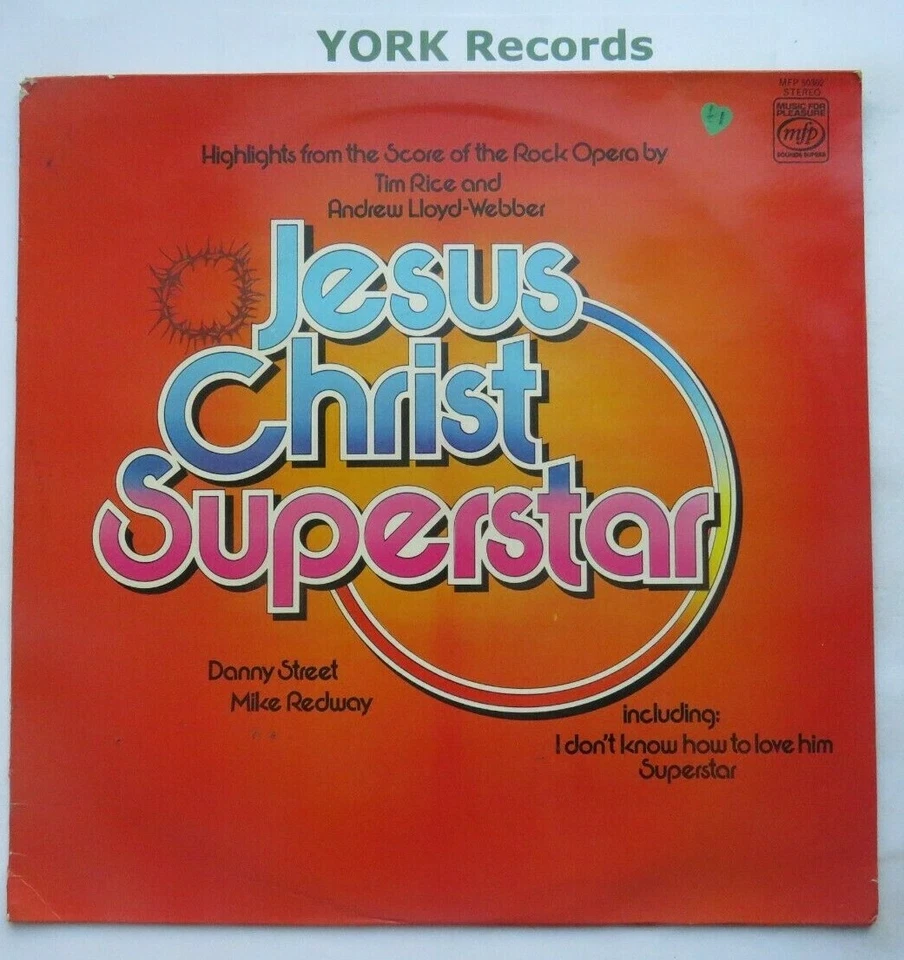 JESUS CHRIST SUPERSTAR - Highlights From The Score - Ex Con LP Record MFP 50362 - Image 1 of 1