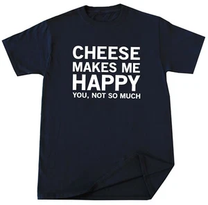 Cheese Lover T-shirt Funny Foodie Grilled Dairy Cheese Birthday Christmas Gift - Picture 1 of 3