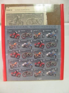FRAMED 2006 AMERICAN MOTORCYCLES 4 different Sc 4088a MINT sheet of 20 - Picture 1 of 9