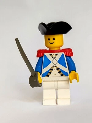 LEGO Pirates Minifigure pi060 Imperial Soldier - Sailor, only in set 6274 (1989) - Photo 1/4