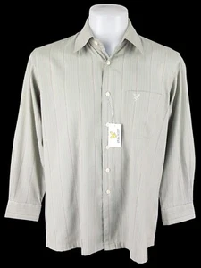 LYLE & SCOTT BLACK LABEL Mens Grey L/S EVENING DRESS SHIRT - L - 46" - RRP £75 - Picture 1 of 13