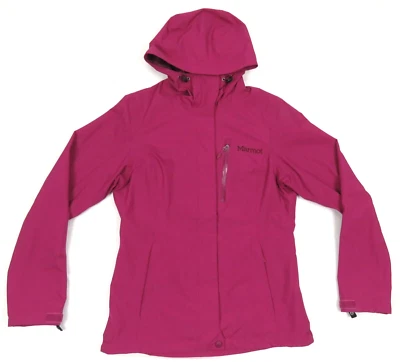 Marmot 3 In 1 Fleece Burgundy Magenta Womens Hooded Full Zip Coat Jacket XS - Image 1 of 4