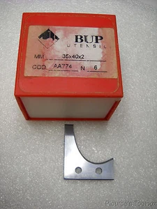 Menge (6) Neu BUP Utensili AA774 Hartmetallschiene Schneidklingen, 35 x 40 x 2 mm - Bild 1 von 4