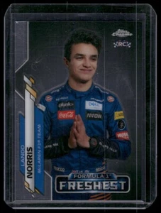 2020 Topps Chrome Lando Norris Rookie - Picture 1 of 2