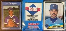 1989 Pro Cards SALINAS SPURS-Ind Minor League Comp UNOPEN Team Set E5022231