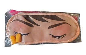 Womens Eye Mask And Ear Plug Set. New - Picture 1 of 1