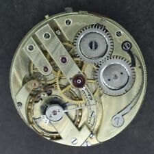Antique 50mm Unsigned Agassiz 17 Jewel Manual Pocket Watch Movement Swiss