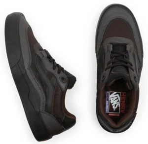 Vans x Justin Henry Wayvee Lace-up Sneaker Coffeebean Brown uk 2.5 eu 34.5 - Picture 1 of 11