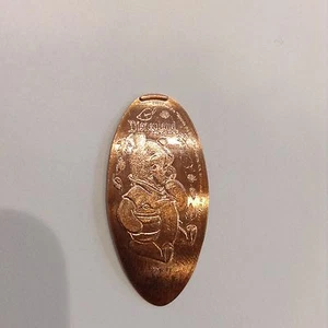Disneyland Park Souvenir centavo prensado Winnie the Pooh oso maceta de miel #427 - Imagen 1 de 2