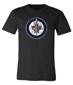 Winnipeg Jets Distressed logo shirt S-6XL Tracking!! - Picture 1 of 2