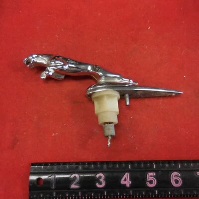 2000 Jaguar S-TYPE Vintage Leaper cat Chrome Hood Ornament #SP — 第 1/4 张图片