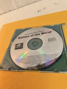 Compton's Home Library: Battles of The World CD-ROM 1996 - Picture 1 of 2