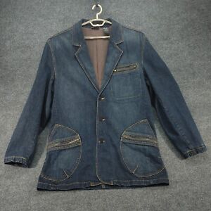 Sean John Denim Sportcoat Jacket Blazer ~100% Cotton~3XL