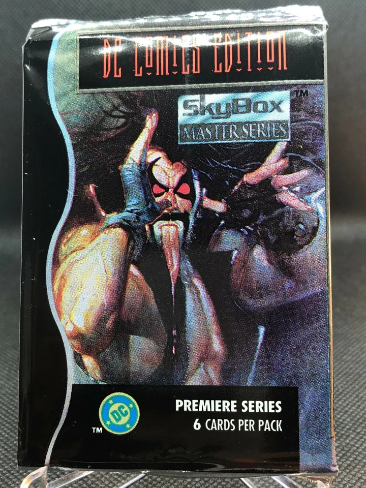 1994 SkyBox DC Master Series Complete 90 Card Set With Wrapper