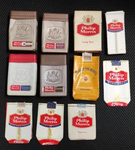 Philip Morris Pacchetti Sigarette Vintage Vuoti - Foto 1 di 4