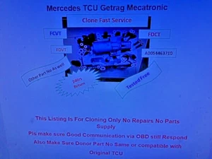 Mercedes GL TCU GETRAG Clone Service A0054463710K05 - Picture 1 of 11