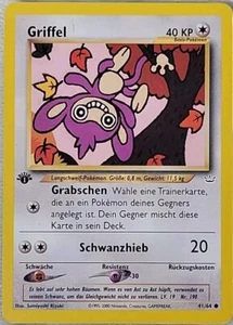 Griffel / Aipom 1st Edition German Neo Revelation Normal Type Pokemon MP - Picture 1 of 6