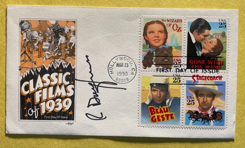 SIGNED RICHARD DREYFUSS FDC AUTOGRAPHED FIRST DAY COVER - JAWS Cover