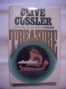 1988 FEFP Book TREASURE by CLIVE CUSSLER; FICTION, LITERATURE, ACTION - Picture 1 of 2