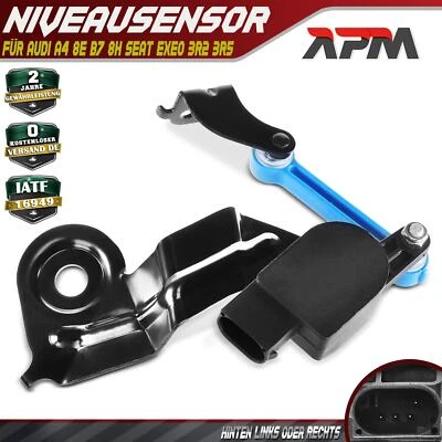 Sensore Di Altezza Regolazione Posteriore Per Audi A4 8E B7 8H Seat Exeo 3R2 3R5 - Immagine 1 di 4