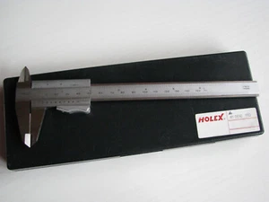 HOLEX Messschieber parallaxfrei mit Momentklemmung, rundem Tiefenmaß, Mes 150mm - Bild 1 von 6