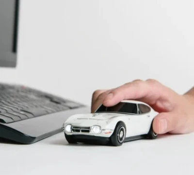 TOYOTA 2000GT Wireless Bluetooth 2.4Ghz Mouse with Mouse PadCAMSHOP JAPAN NEW - Image 1 of 4