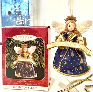 Hallmark 1999 Angel of the Nativity Madame Alexander Holiday Christmas Ornament - Picture 1 of 12