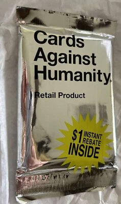 Cards Against Humanity Silver Retail Product Pack New Sealed - Image 1 of 2