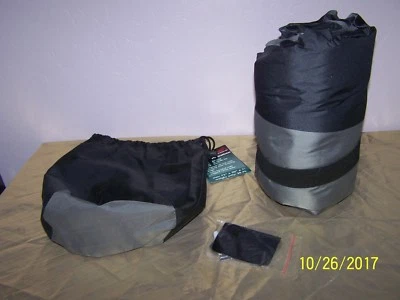 Nuevo colchón autoinflable Texsport Mountain Mummy se puede usar con saco de dormir para momia Foto 1 de 4
