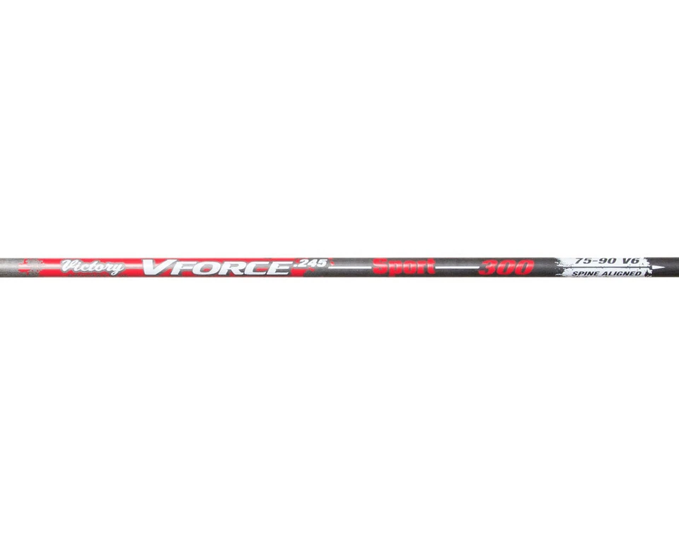 12pk - Victory Archery VFORCE Sport 350 Carbon Arrow Shafts