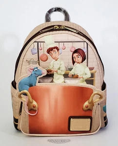 🚦Loungefly Disney Pixar Ratatouille Cooking Pot Mini Backpack - Exclusive -New! - Picture 1 of 13