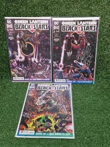 DC Comics GREEN LANTERN BLACK STARS COMPLETE SET # 1-3 GRANT MORRISON NM 2020 - Picture 1 of 5