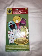 Teaching Tree Feed The Monster Alphabet Game 4pack brand new