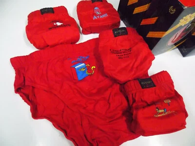 Due Esse 11 Slip Uomo Natale, Rosso, Capodanno Festa, taglie assortite,spiritose - Immagine 1 di 4