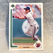 1991 Upper Deck Baseball Luis Sojo California Angels #714
