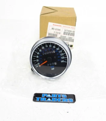 Новый из старых запасов подлинный спидометр Kawasaki 454 LTD/EN450 Vulcan 700/750 VN700 VN750 - Изображение 1 из 4