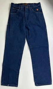 Wrangler FR Relaxed Fit Jeans Work Denim Flame Resistant Cat 2 2112 Men 30X30 - Picture 1 of 8