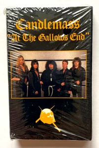 SEALED CANDLEMASS "AT THE GALLOWS END" 1988 DOOM SLUDGE 666 METAL BLADE CASSETTE - Bild 1 von 3