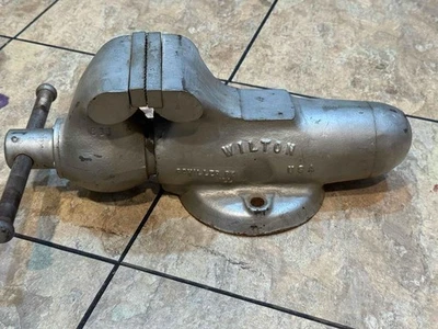 Wilton Bullet 101020 835 Machinist Bench Vise 3-1/2" Made In USA Schiller Park - Image 1 of 4