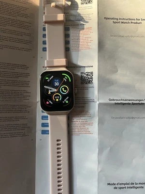 Fitness/Sportuhr Einfach Rosa Digitalanzeige - Bild 1 von 3