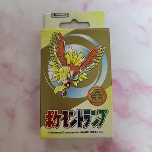 Pokemon Playing Cards Poker Deck Gold Ho-oh 1999 NEW Very Rare Japan - Picture 1 of 20