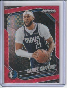 DANIEL GAFFORD 2024-25 PANINI PRIZM BLACK RED POWER MAVERICKS #'d/75 - Foto 1 di 2
