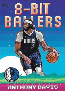 2025-26 Topps Basketball - 8 Bit Ballers Anthony Davis #8B-5 Dallas Mavericks - Picture 1 of 1