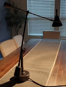 Gelenk Metall Schwenkarm Architekt Apotheke Bibliothek Lesen Schreibtischlampe  - Bild 1 von 13