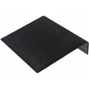 Plymor Black Velvet Bracelet Ramp Display Stand, 10.25" W x 8.25" D x 1.875" H - Picture 1 of 3