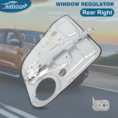 Conjunto regulador ventana eléctrica con motor trasero derecho para Kia Rondo 2007-2009 Foto 1 de 4