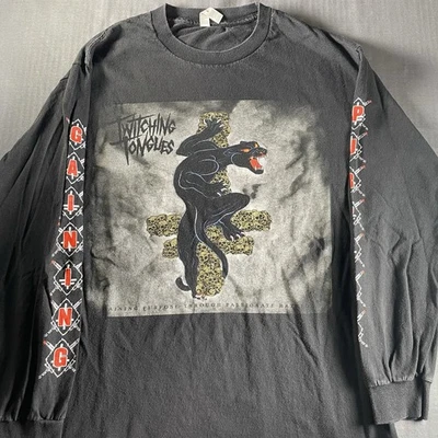 Twitching Tongues Shirt Mens Large Disharmony Turnstile Harm's Way Long Sleeve - Image 1 of 4