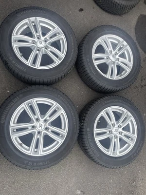 W550 Winterreifen Alufelgen 215 60 R 16 99H Ford Mondeo S-Max Volvo 7,5mm DOT22 - Bild 1 von 4