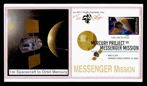 DR WHO 2011 FDC SPACE MESSENGER MISSION PUGH CACHET M54251 - Picture 1 of 2